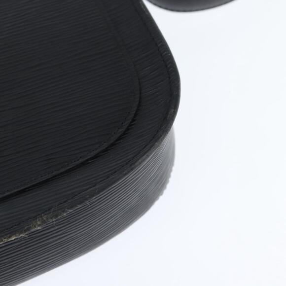 LOUIS VUITTON Epi Saint Cloud GM Shoulder Bag Black Noir M52192 LV Auth BA7219 - Picture 9 of 16